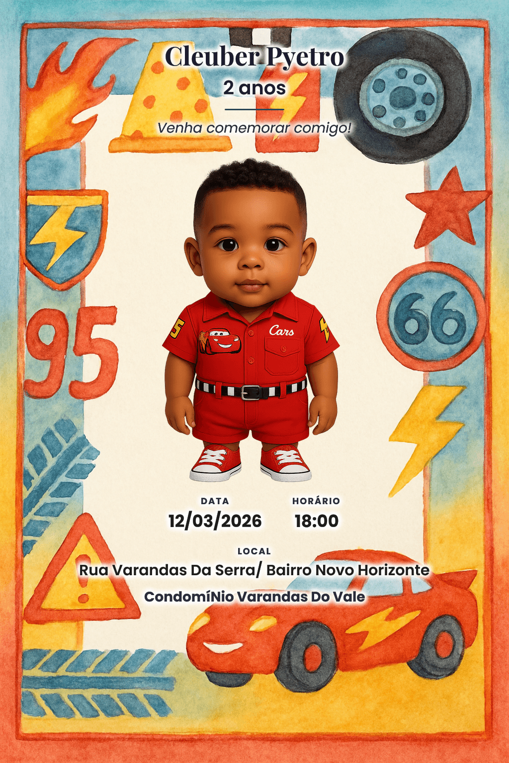 Cleuber Pyetro - Relampago McQueen