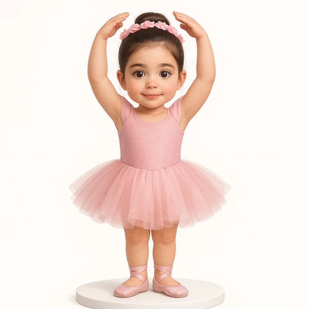 Mascote Mascotinho — exemplo Valentina/Bailarina